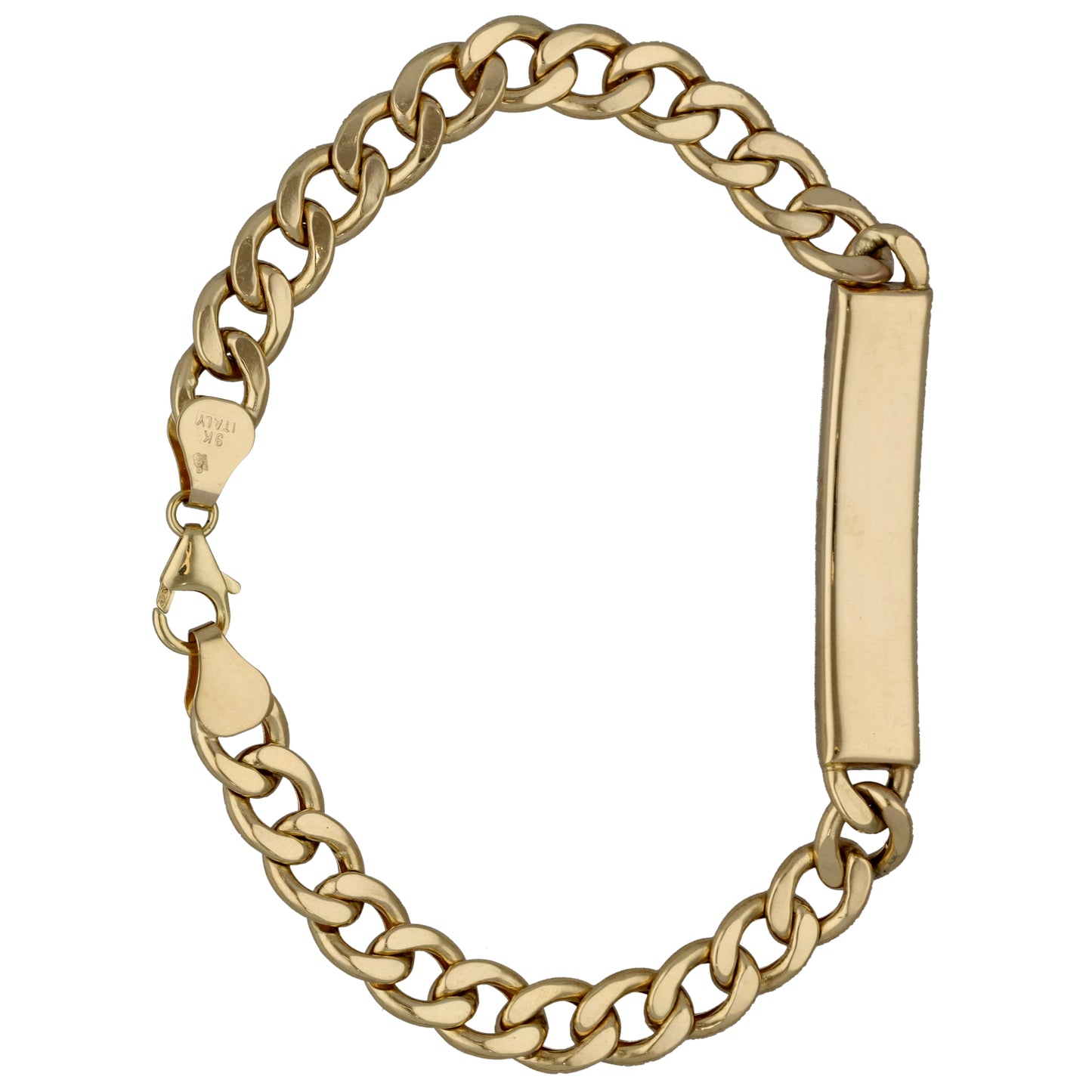 9ct Gold ID Bracelet