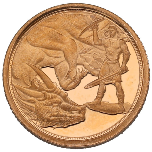 22ct Gold Queen Elizabeth II Quarter Sovereign Coin 2021