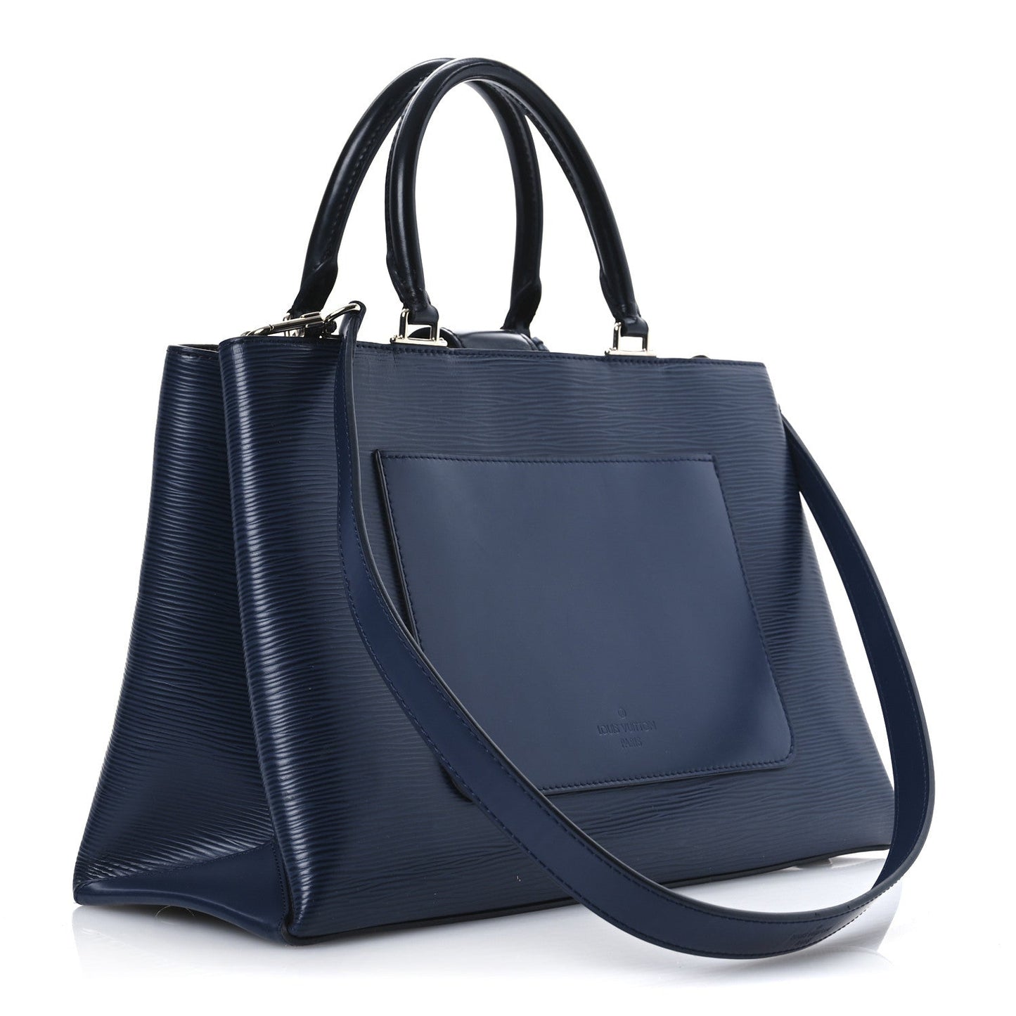 Louis Vuitton Kleber MM Epi Leather Bag - Blue