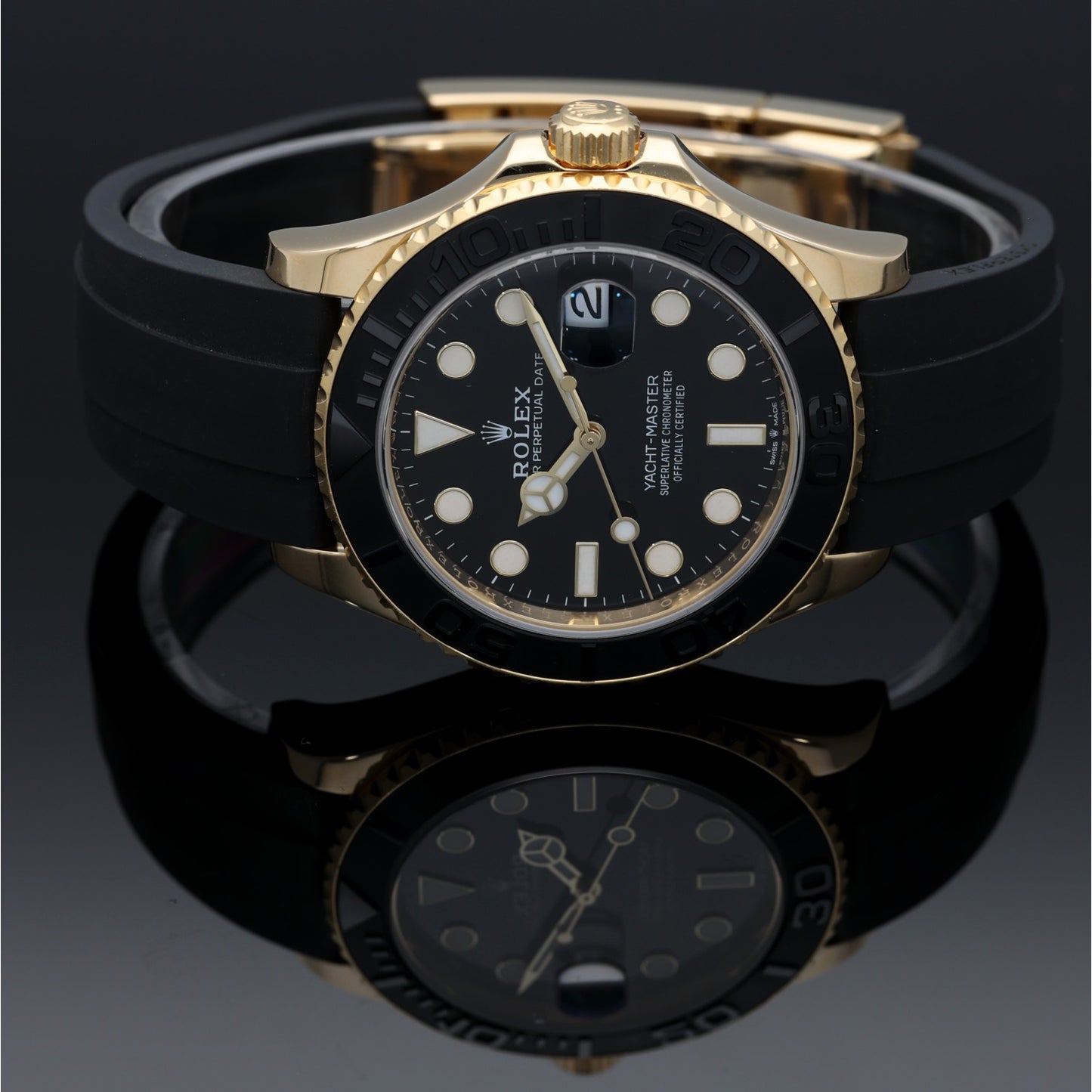 Rolex Yacht Master 226658 42mm Gold Watch