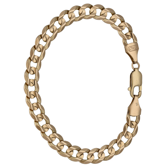 9ct Gold Curb Bracelet