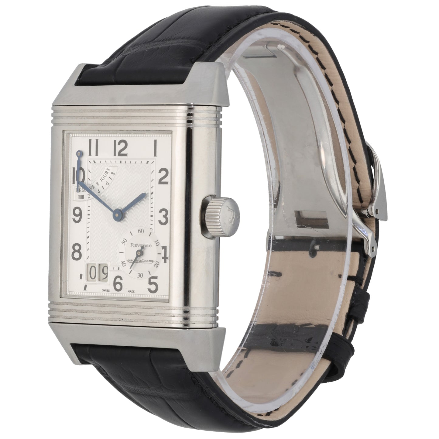 Jaeger-leCoultre Reverso Grande Date 240.8.15 30mm Stainless Steel Watch