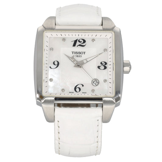 Tissot Quadrato T005510 A 37mm Stainless Steel Watch