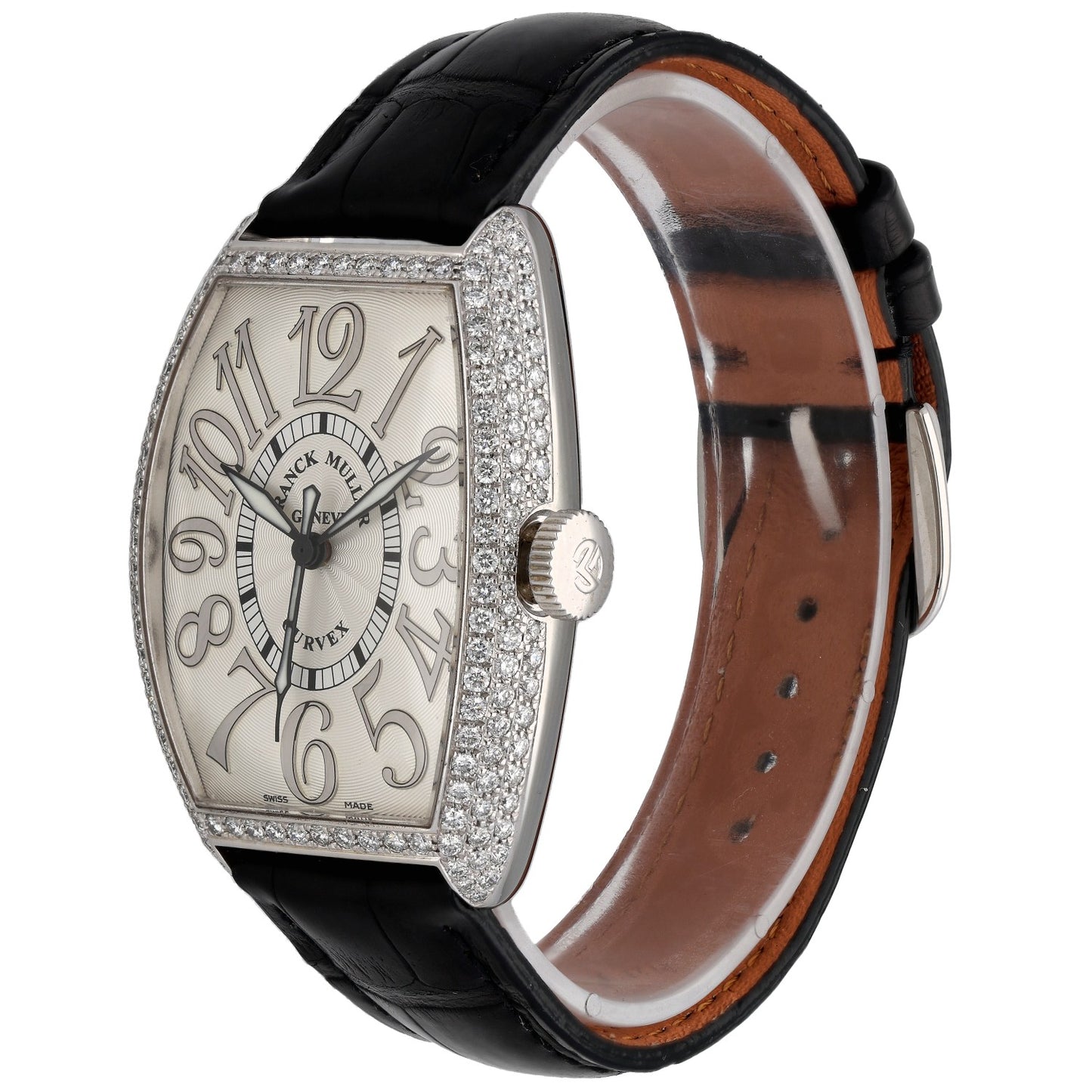 Franck Muller Cintrée Curvex 5850 SC REL D 32mm Stainless Steel Watch