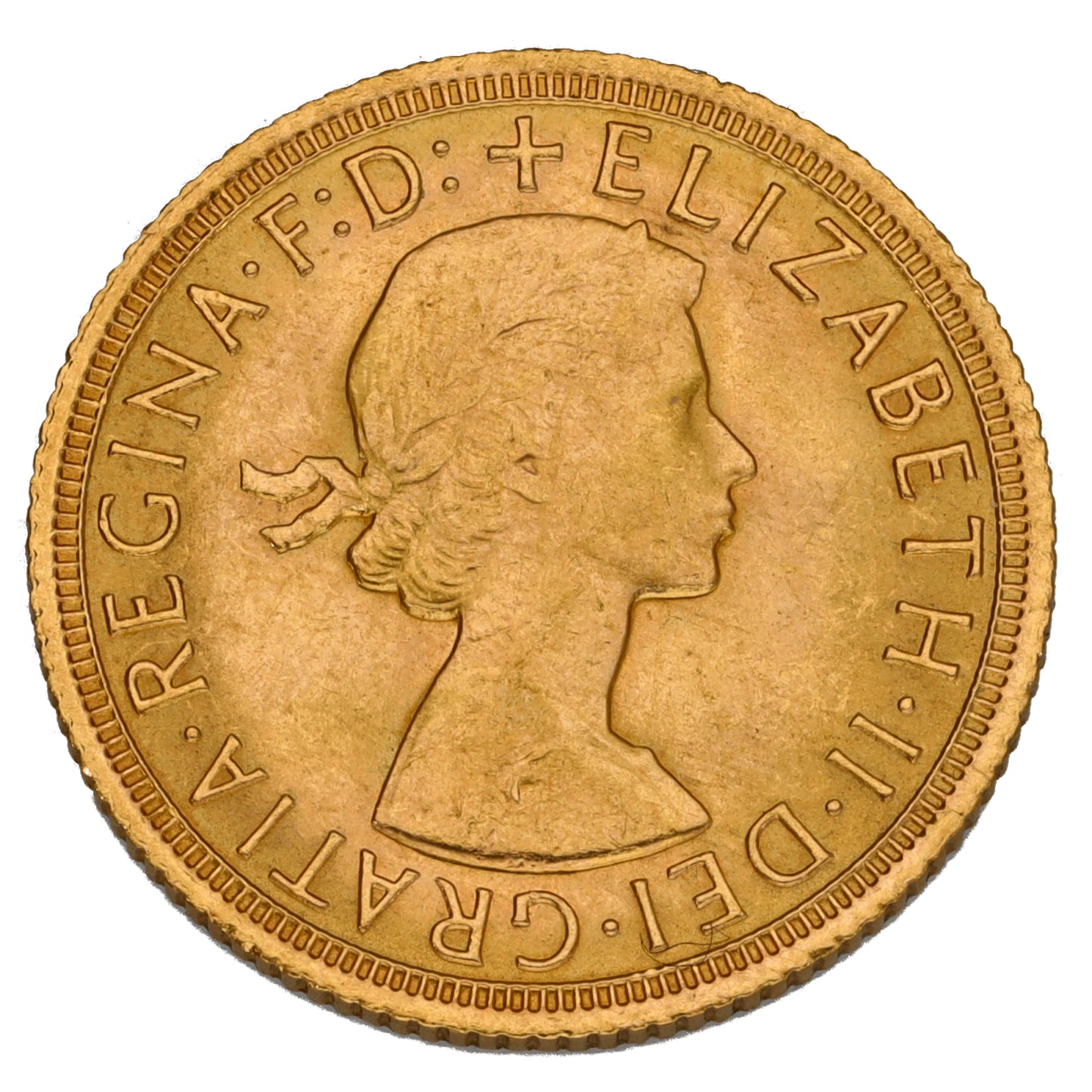 22ct Gold Queen Elizabeth II Full Sovereign Coin 1967