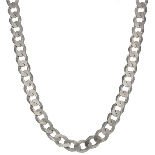 Sterling Silver Curb Chain 22"