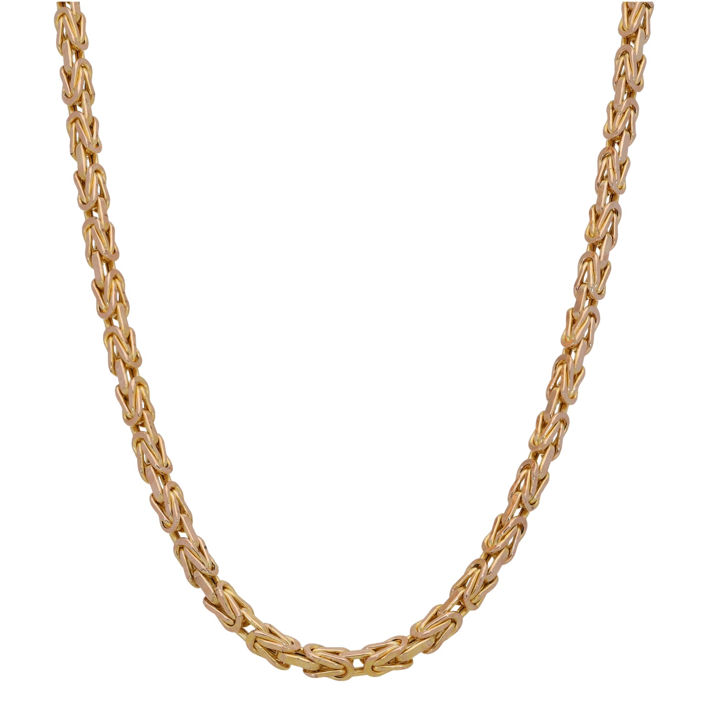 9ct Gold Byzantine Chain 18"