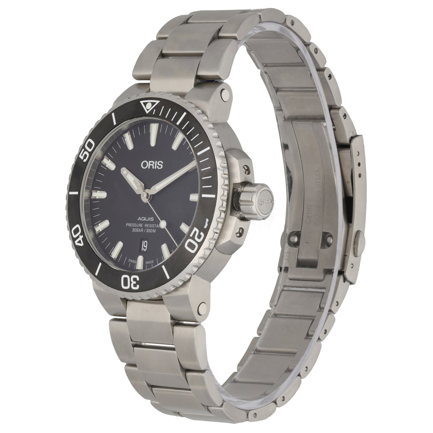 Oris Aquis 7730 43.5mm Stainless Steel Watch