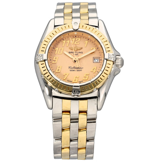 Breitling Callistino D52045.1 27mm Bi-Colour Watch