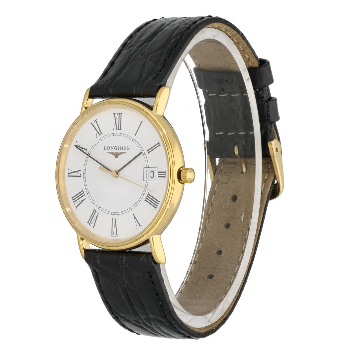 Longines Presence L4.720.2 33mm Gold Plated Watch