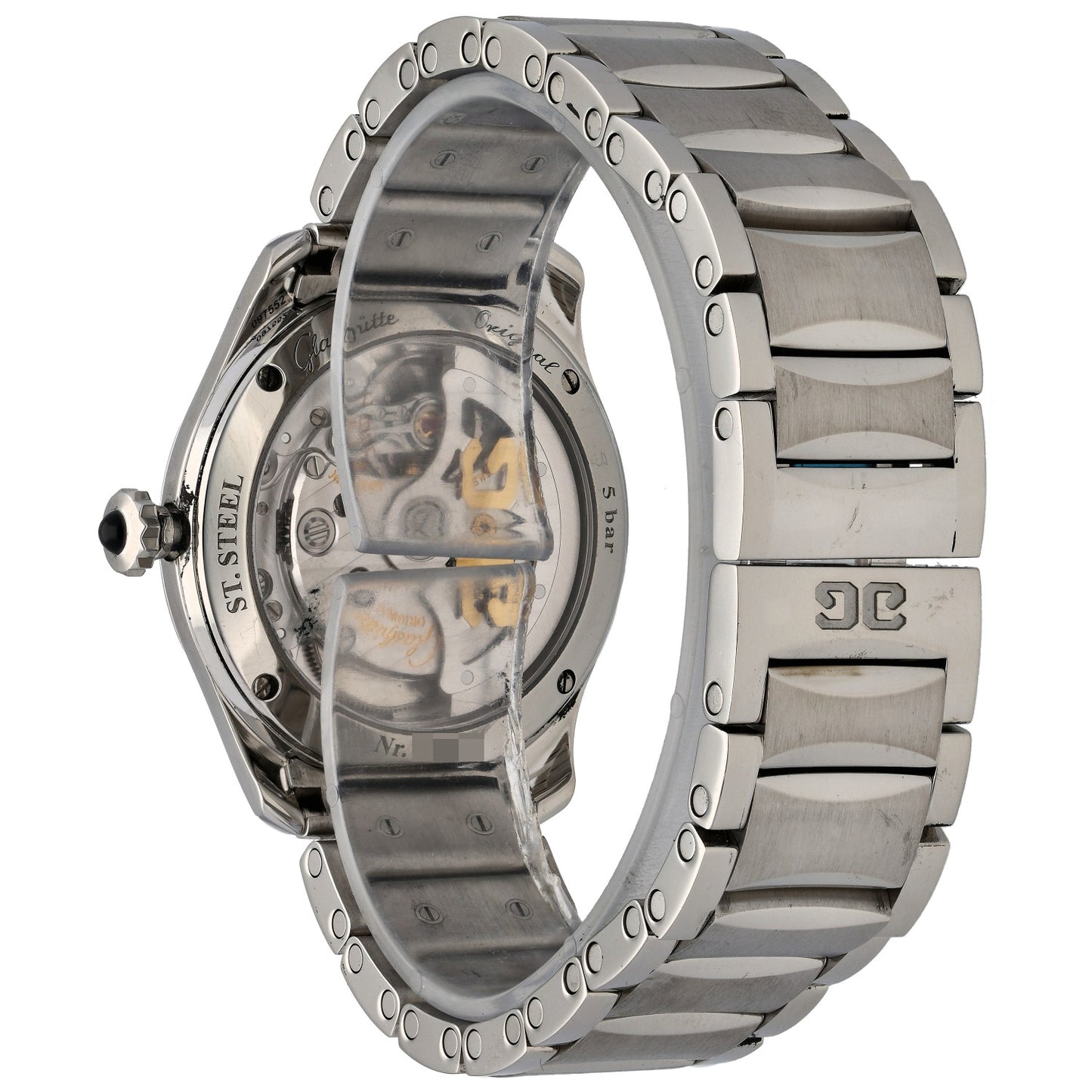 Glashütte Original Lady Serenade 1.39.22.08.02.34 36mm Stainless Steel Watch