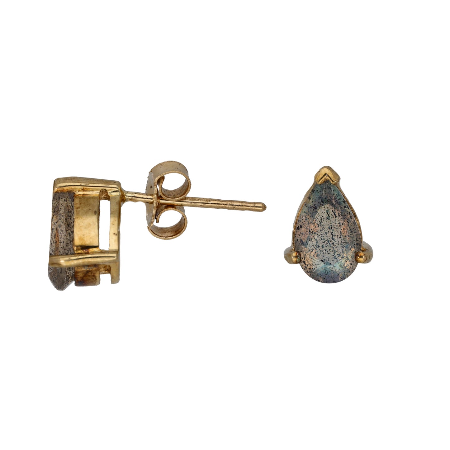9ct Gold Labradorite Dress/Cocktail Earrings