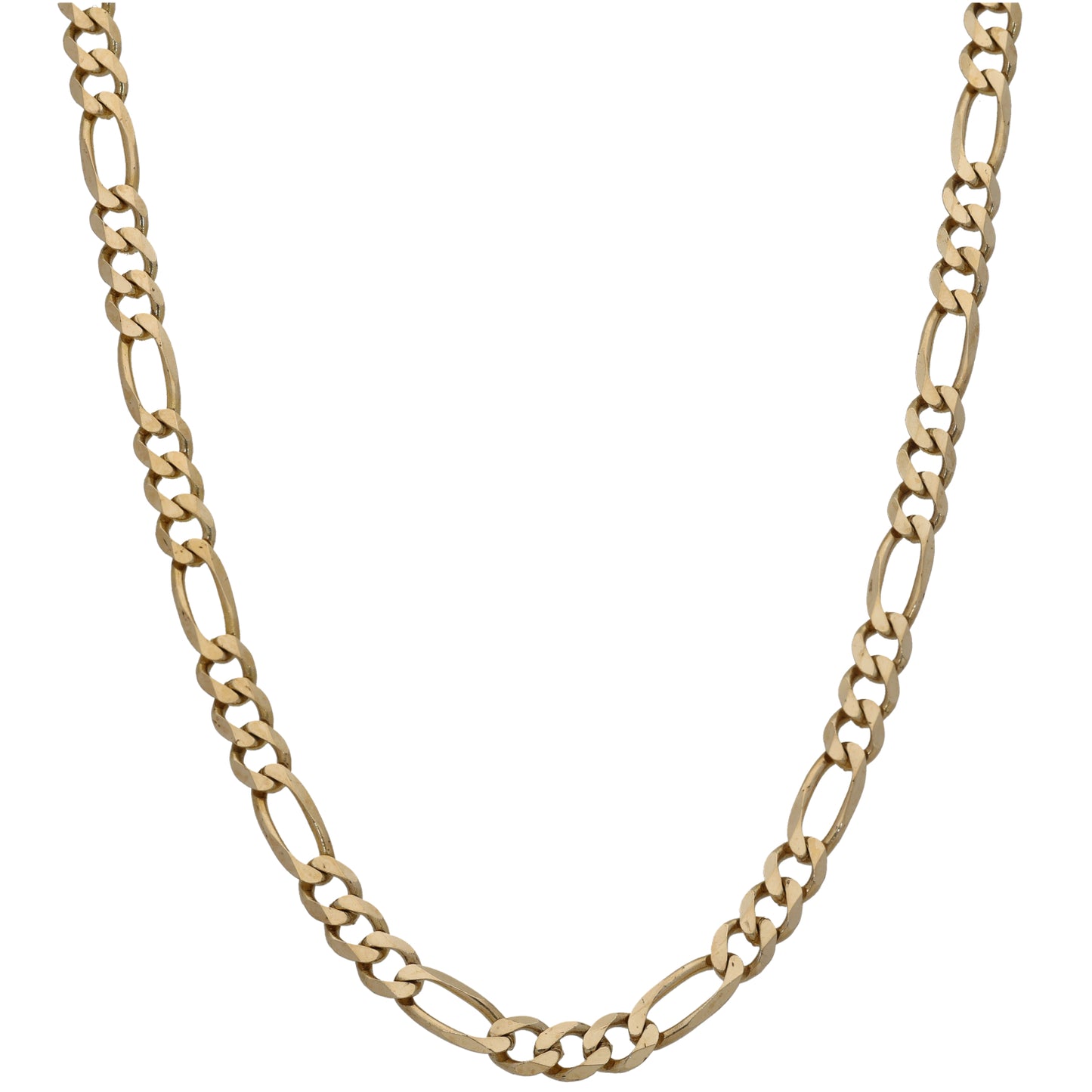 9ct Gold Figaro Chain 24"