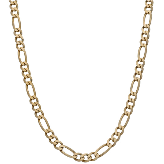 9ct Gold Figaro Chain 24"