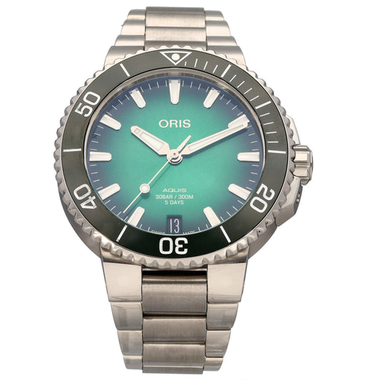 Oris Aquis Date 7769 41.5mm Stainless Steel Watch