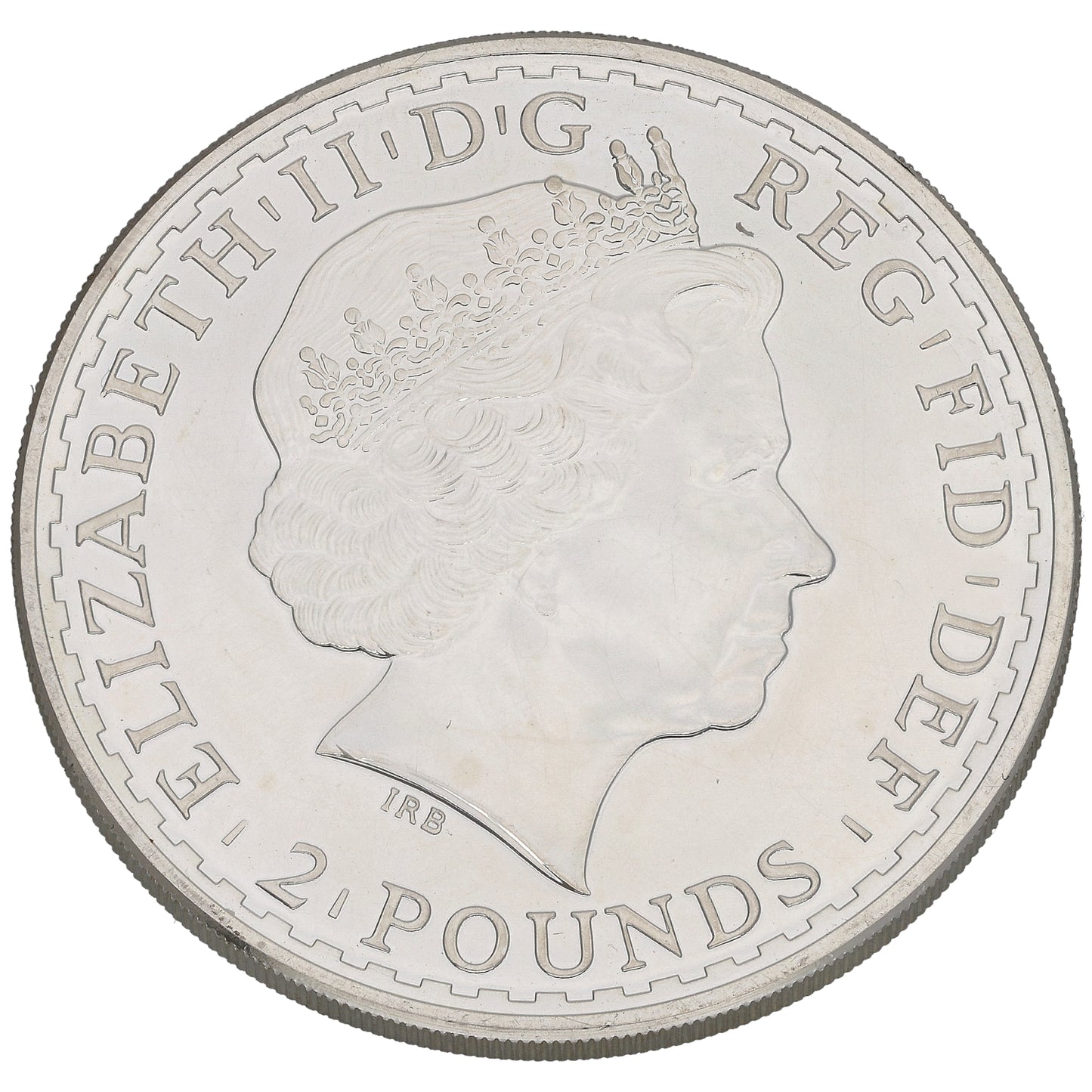 Fine Silver Queen Elizabeth II 1 OZ Britannia Coin 2013