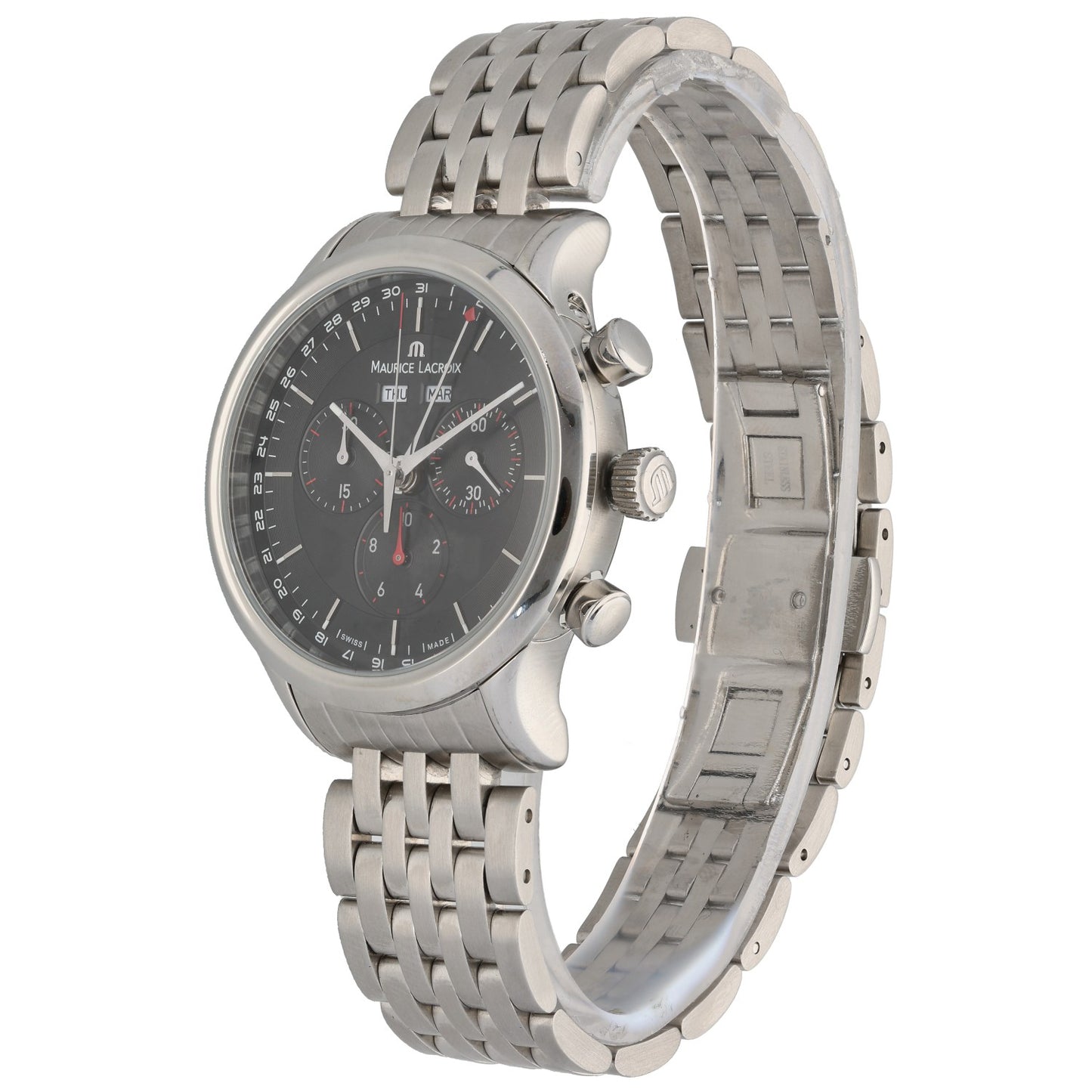 Maurice Lacroix Les Classiques LC 1228 40mm Stainless Steel Watch