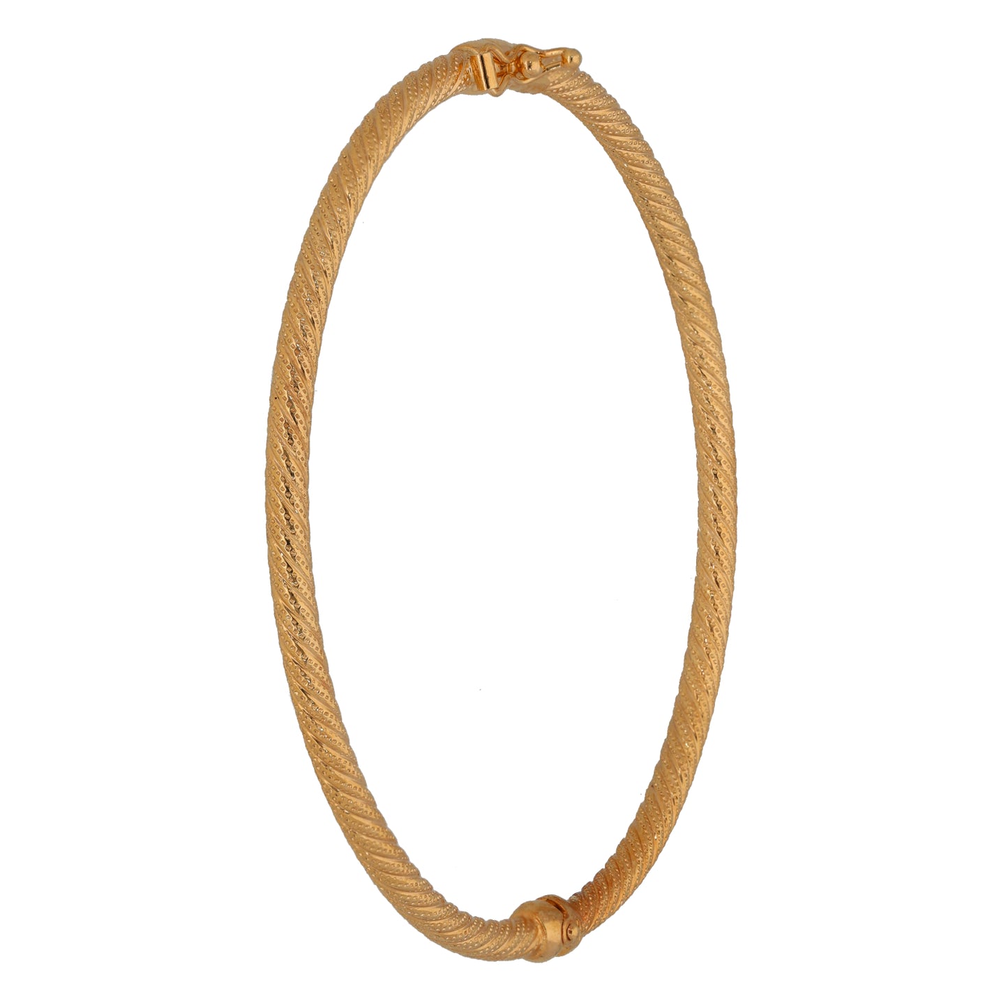 9ct Gold Hinged/Clasp Bangle