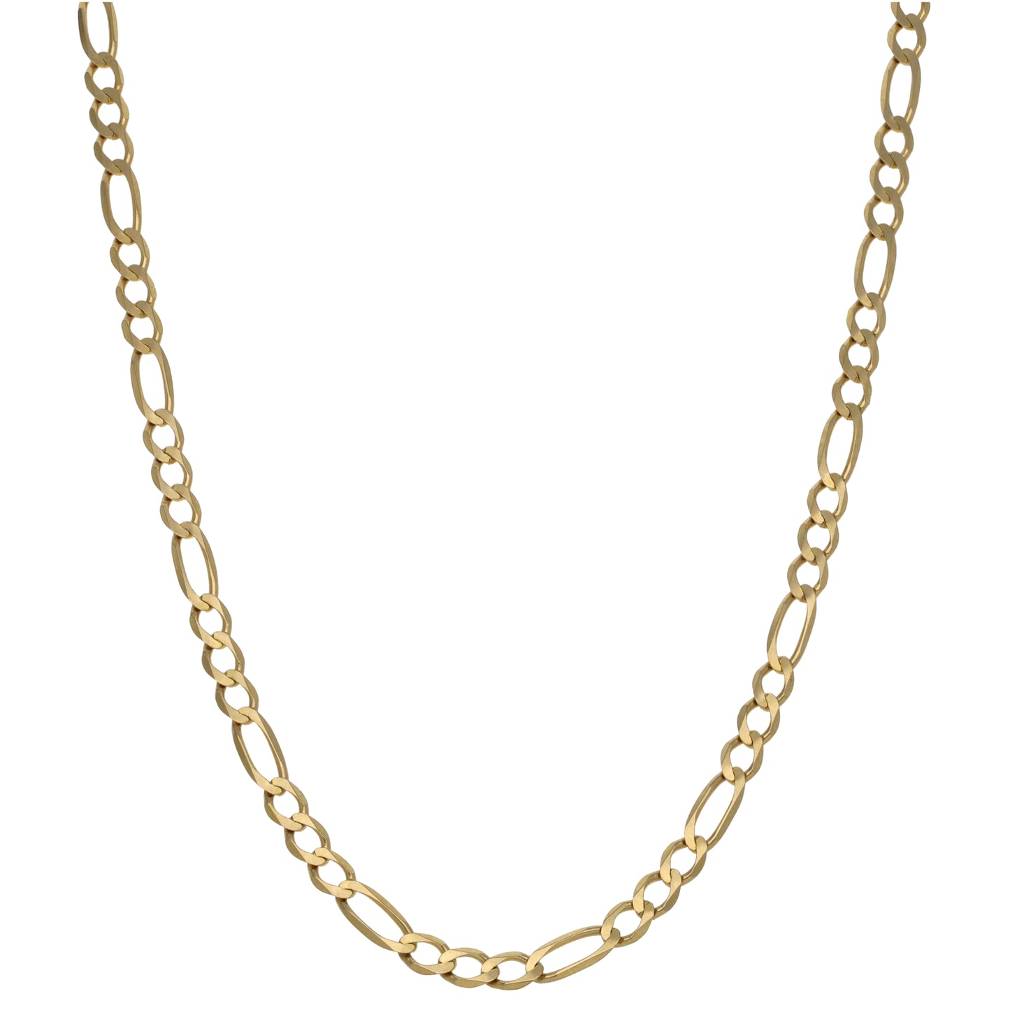 9ct Gold Figaro Chain 20"