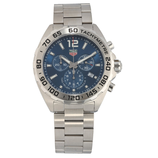 Tag Heuer Formula 1 CAZ101K 43mm Stainless Steel Watch
