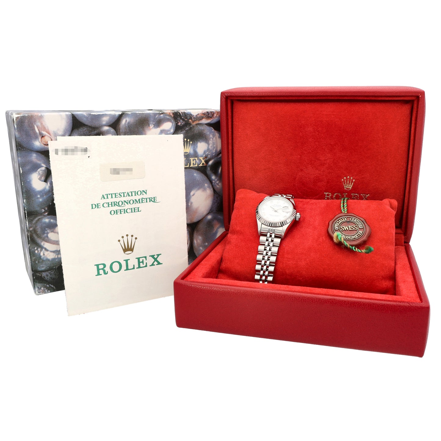 Rolex Lady Datejust 69174 26mm Stainless Steel Watch