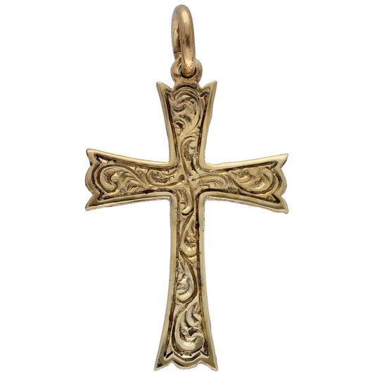 9ct Gold Cross Pendant