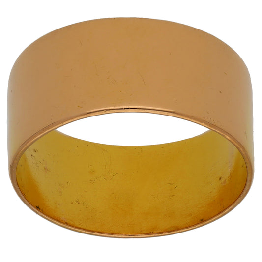 22ct Gold Plain Wedding Ring Size R