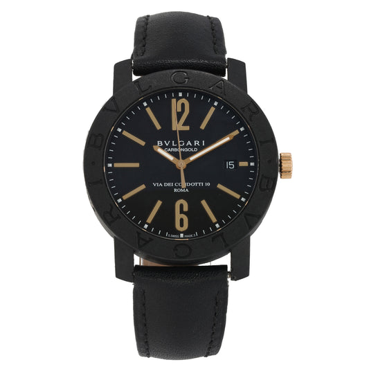 Bvlgari BB40CL 40mm Carbon Watch