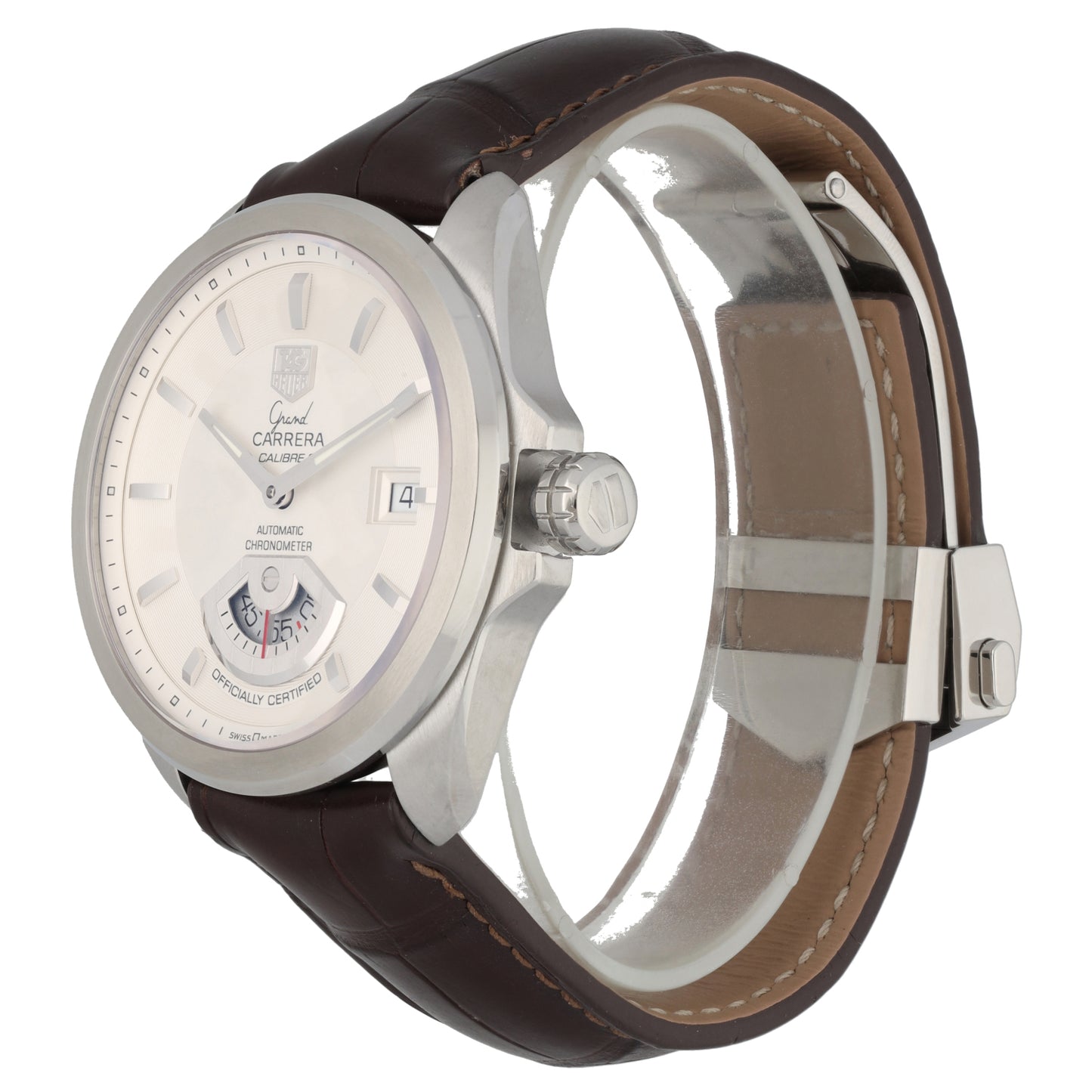 Tag Heuer Grand Carrera WAV511B 40mm Stainless Steel Watch