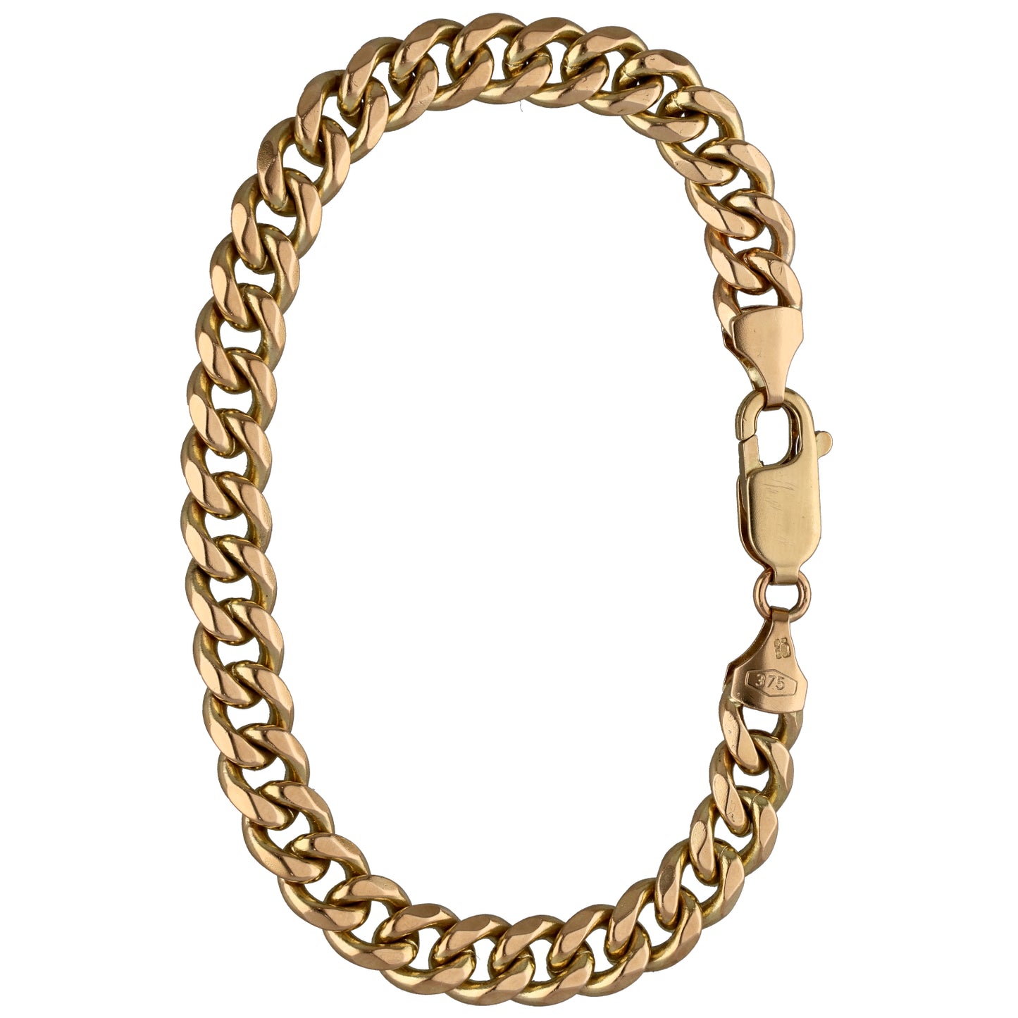 9ct Gold Curb Bracelet