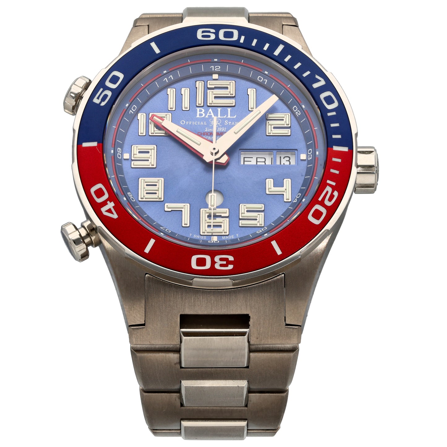 Ball Roadmaster Vanguard DG3036B 40mm Titanium Watch