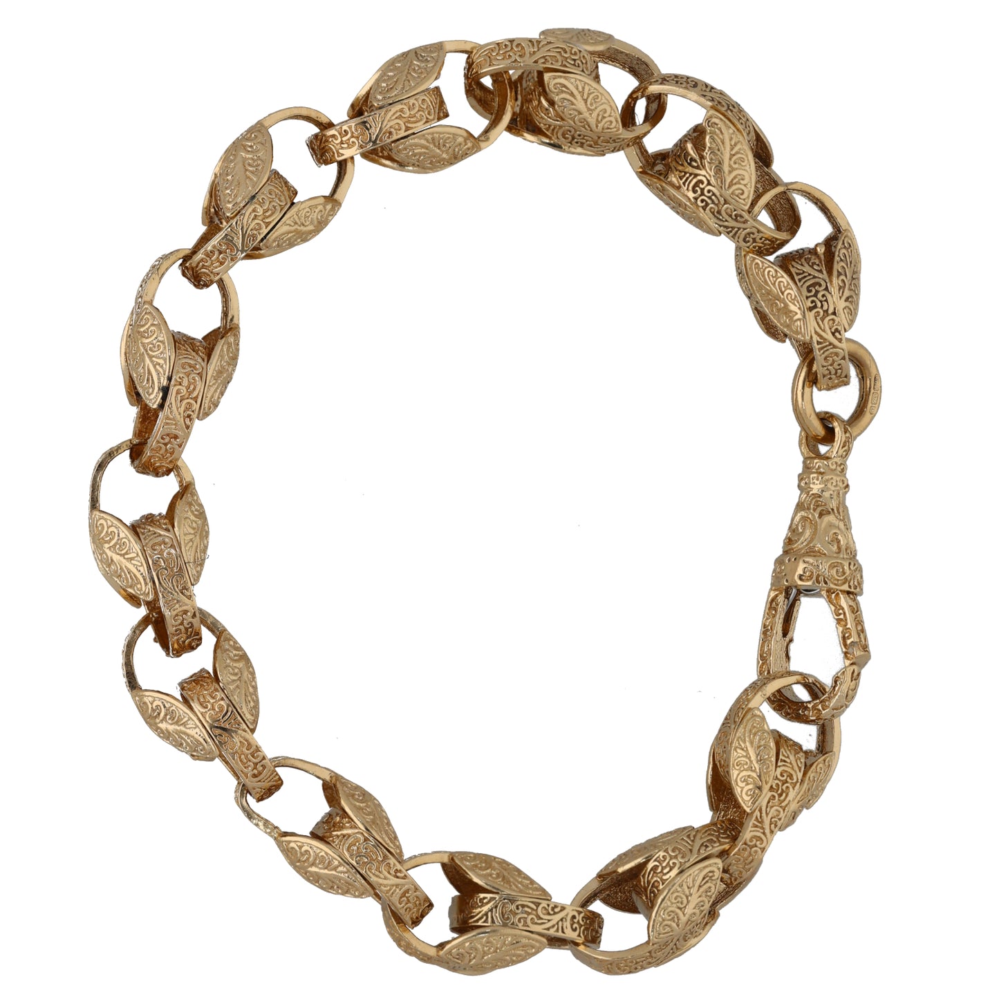 9ct Gold Belcher Bracelet