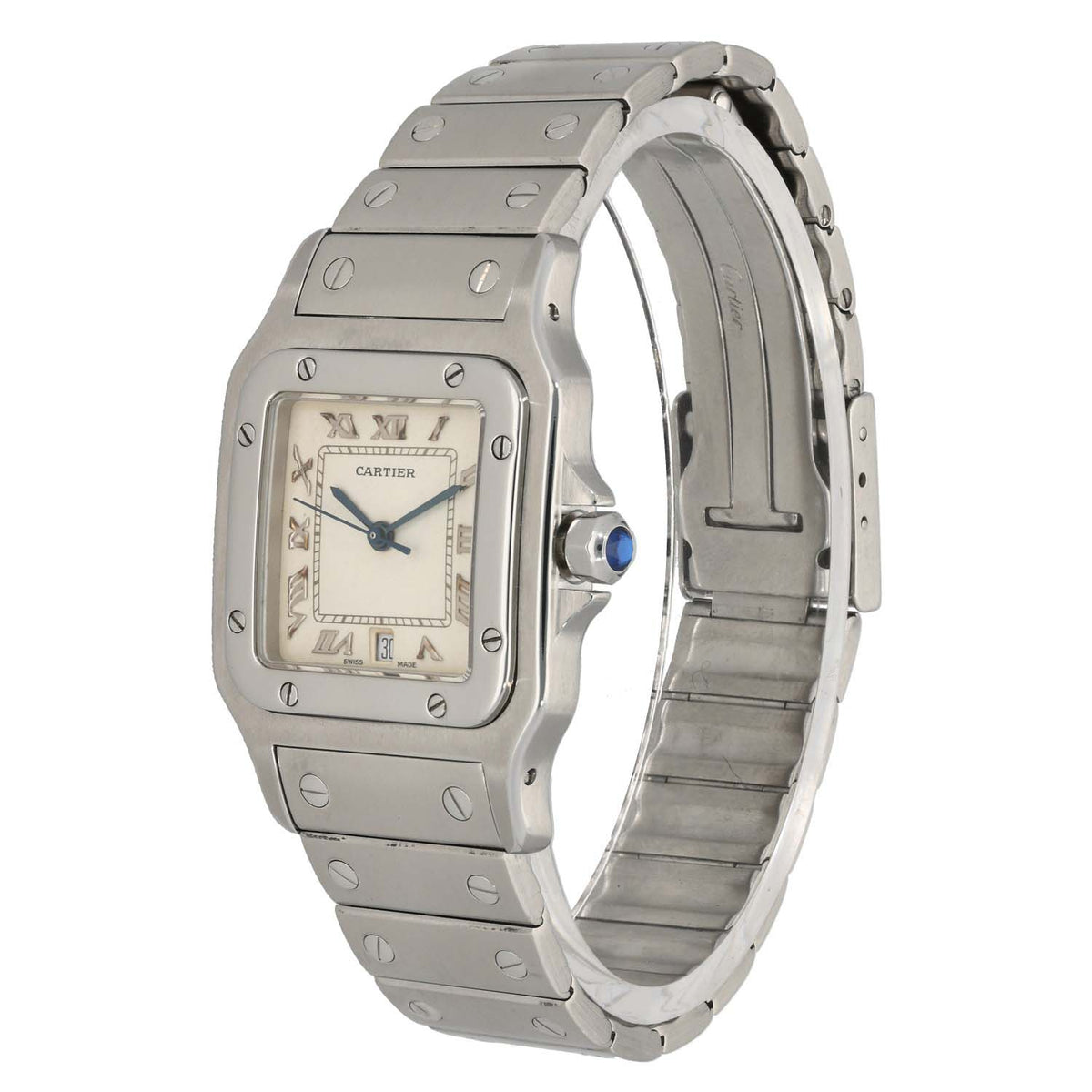 Cartier Santos Galbee W20025D6 29mm Stainless Steel Watch