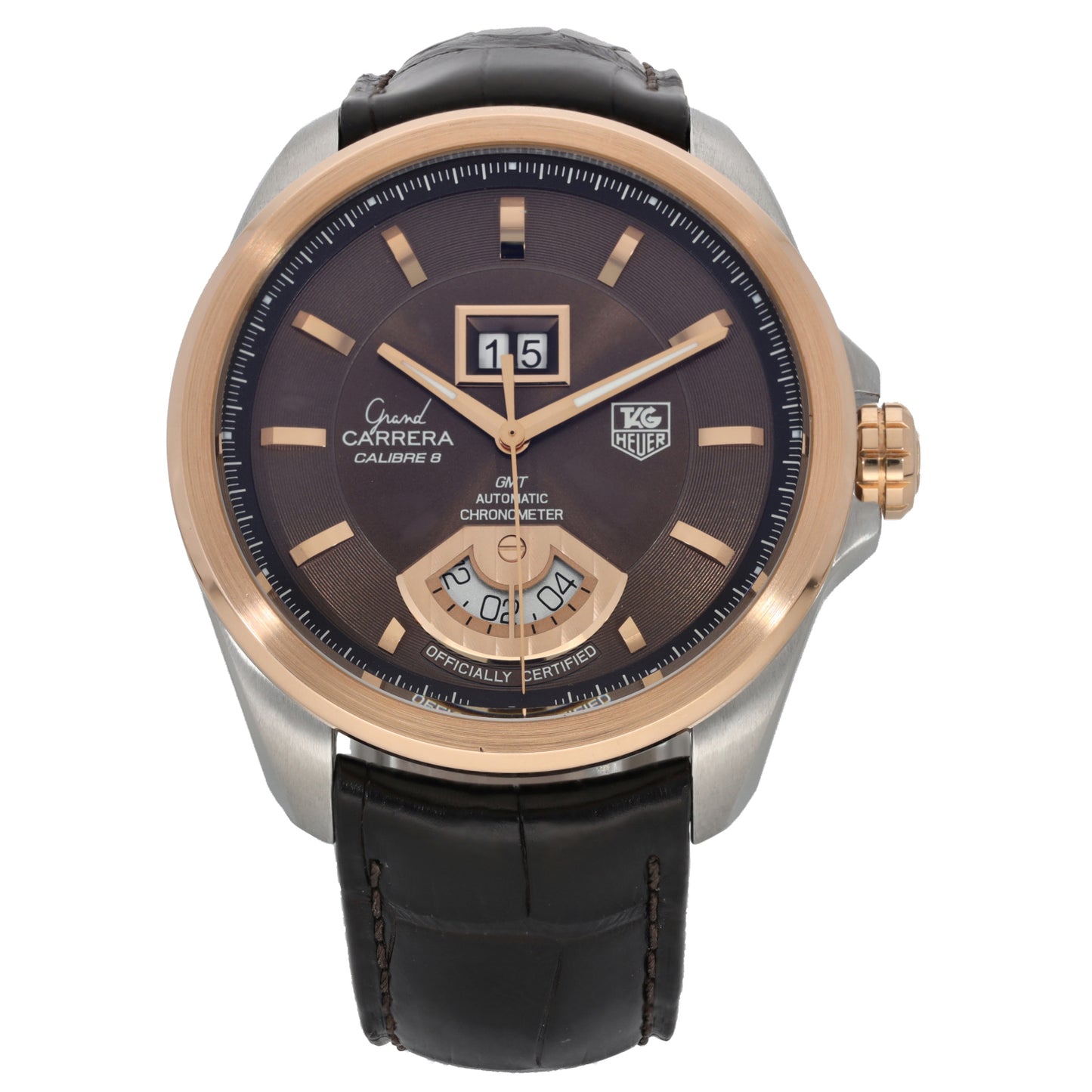Tag Heuer Grand Carrera WAV5153 42mm Bi-Colour Watch