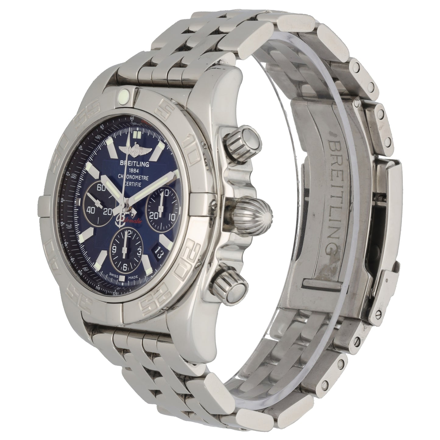 Breitling Chronomat AB0110 44mm Stainless Steel Watch