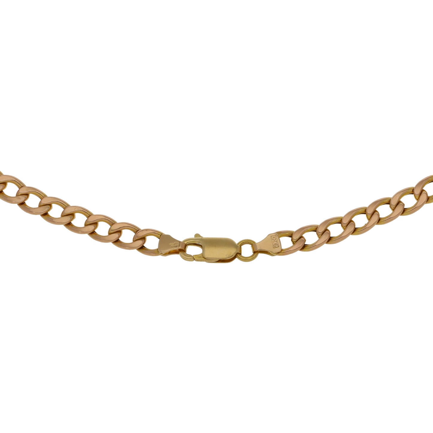 9ct Gold Curb Chain 24"
