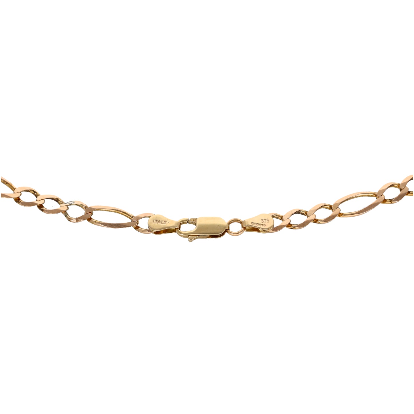 9ct Gold Figaro Chain 22"