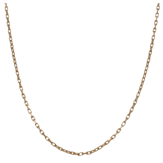 9ct Gold Belcher Chain 18"