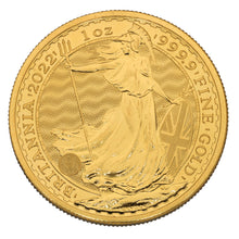 Load image into Gallery viewer, 24ct Gold Britannia Coin 2022
