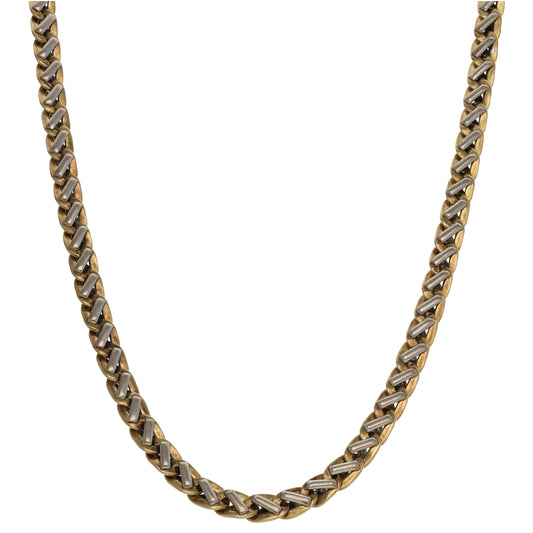 9ct Bicolour Gold Other Chain 16"