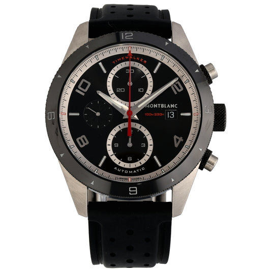 Montblanc Timewalker 7424 44mm Stainless Steel Watch