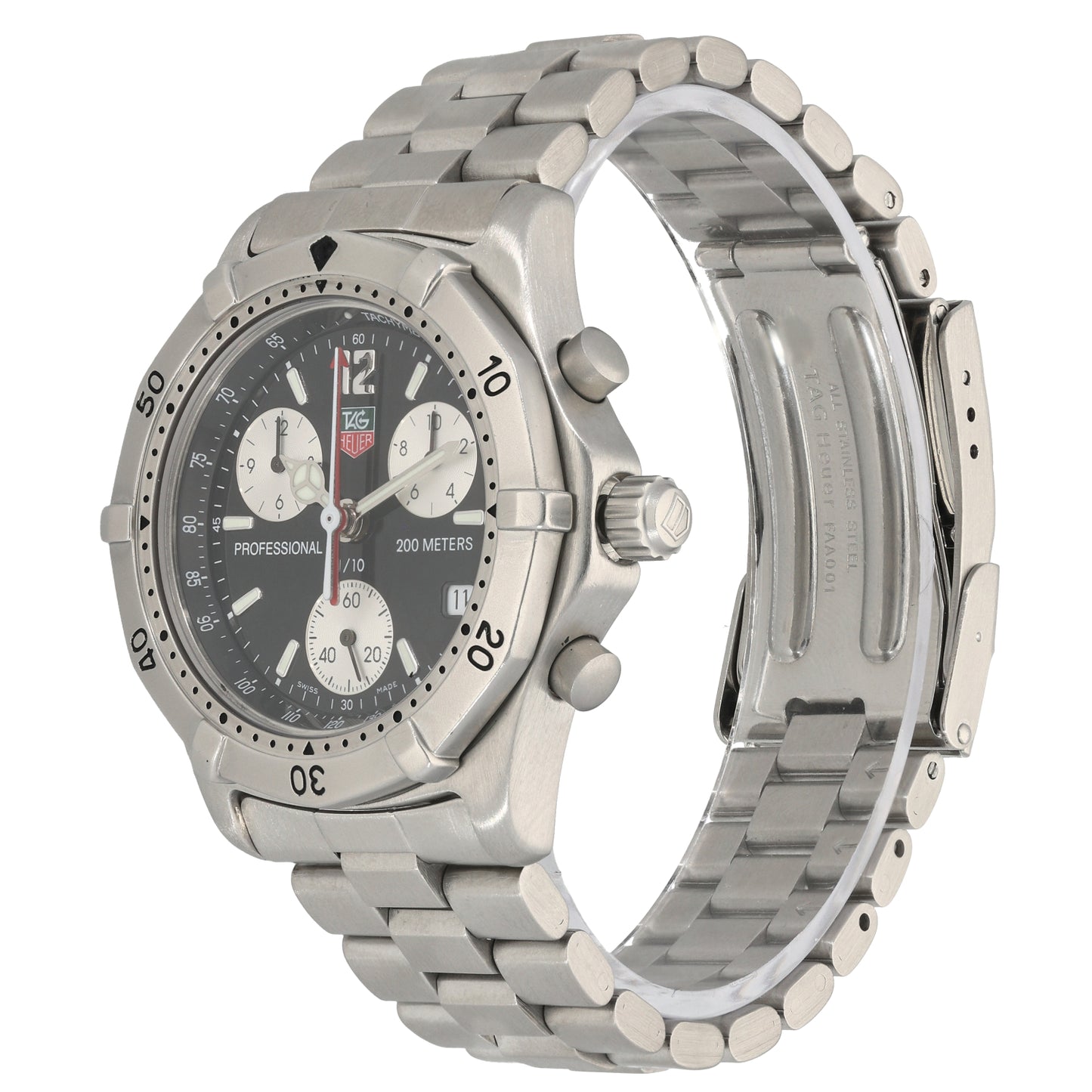 Tag Heuer 2000 Series CK1110-0 38mm Stainless Steel Watch