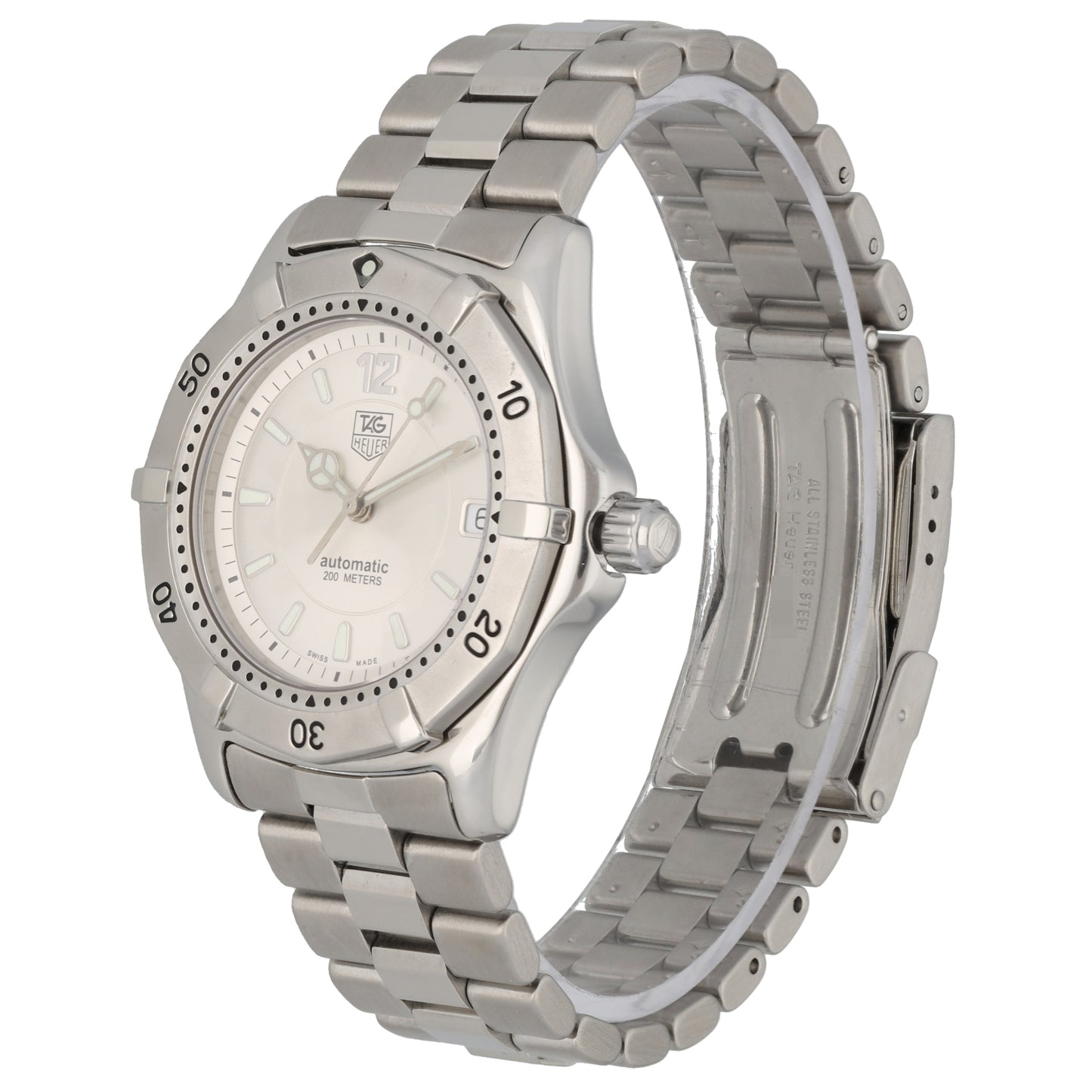 Tag Heuer 2000 Series WK2116-1 38mm Stainless Steel Watch