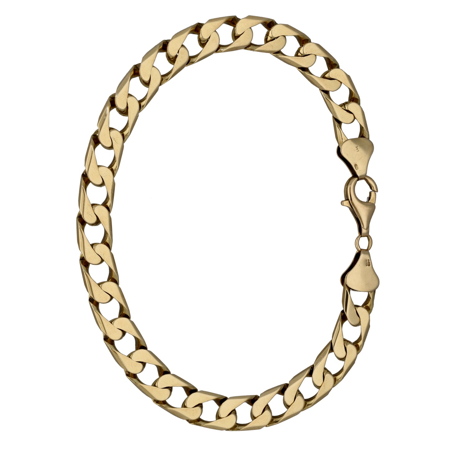 9ct Gold Curb Bracelet
