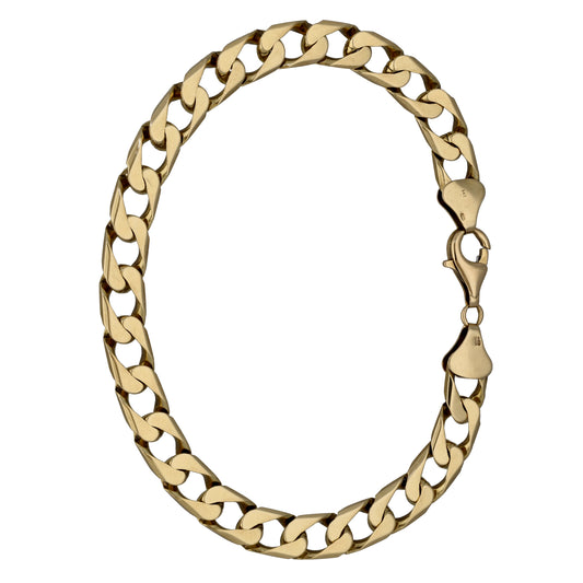 9ct Gold Curb Bracelet