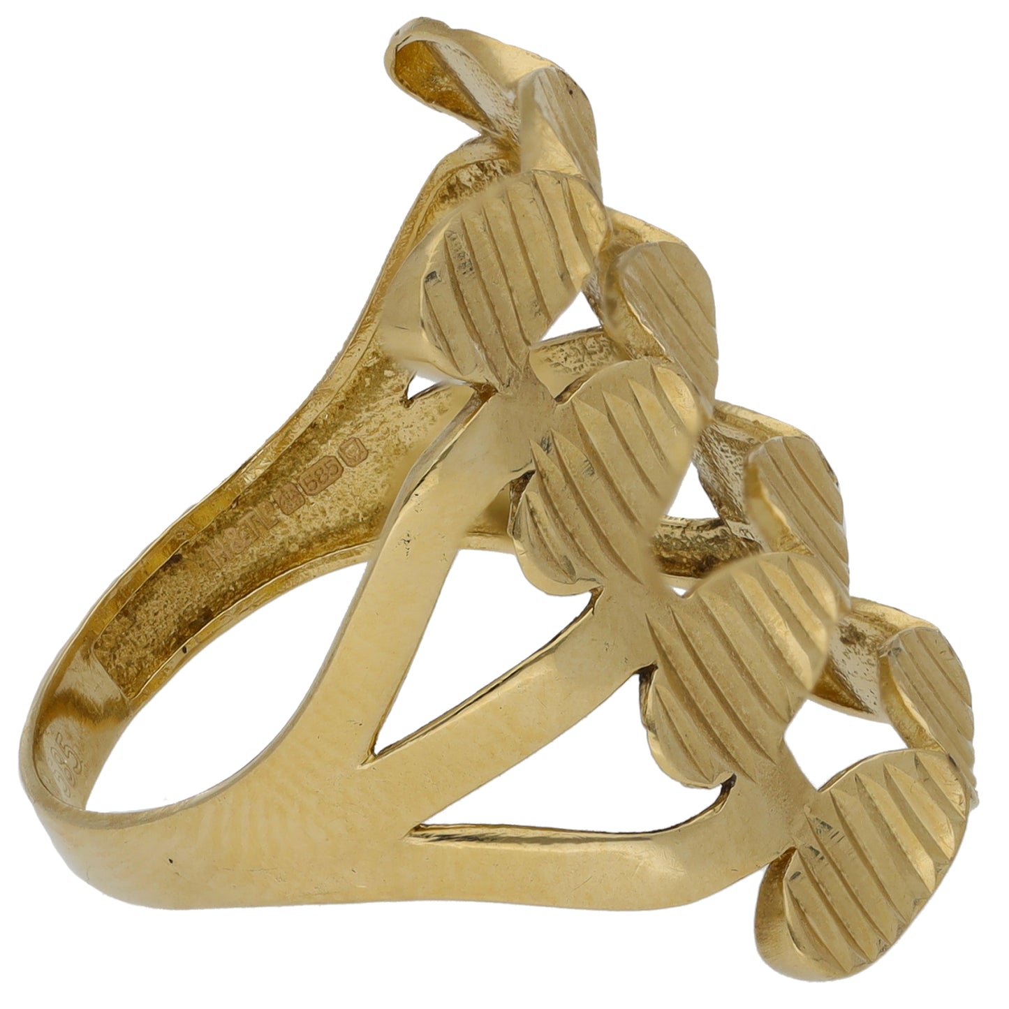 14ct Gold Dress/Cocktail Ring Size P