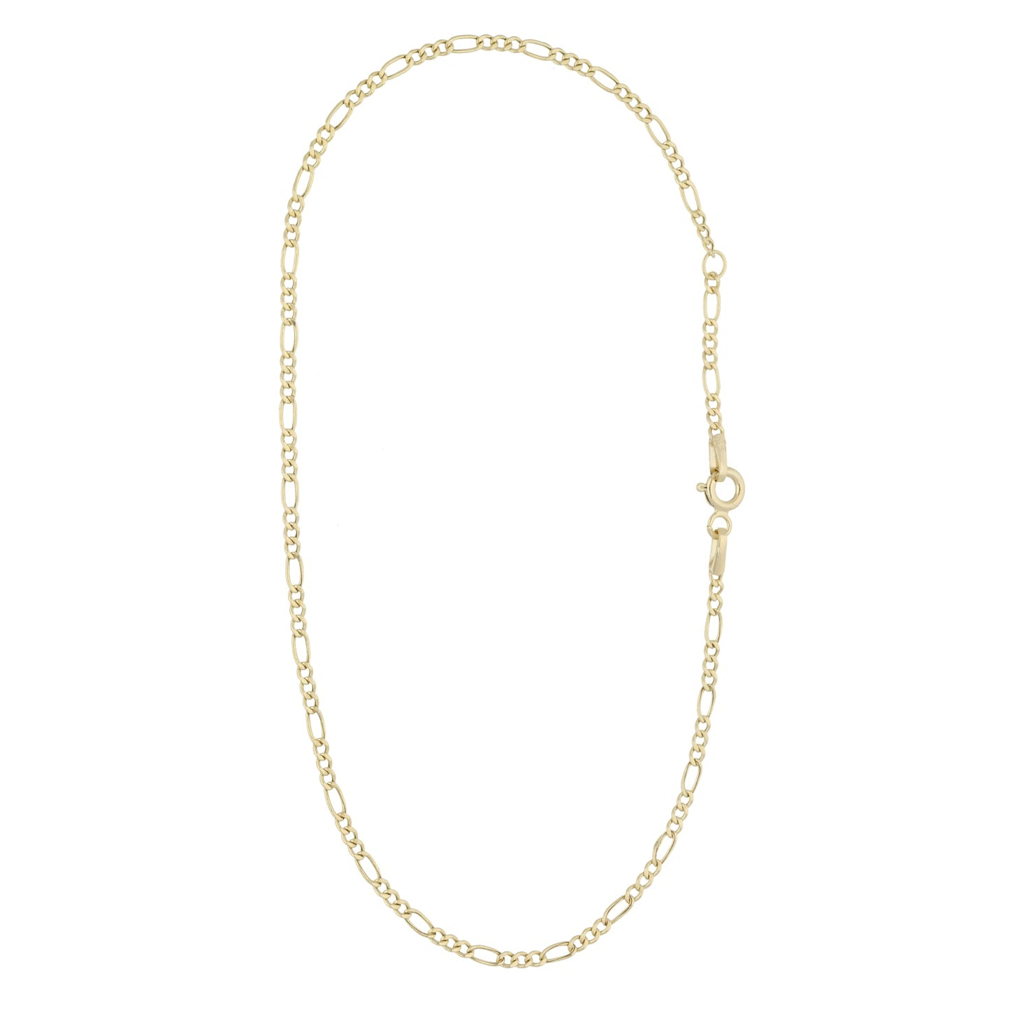 9ct Gold Figaro Anklet