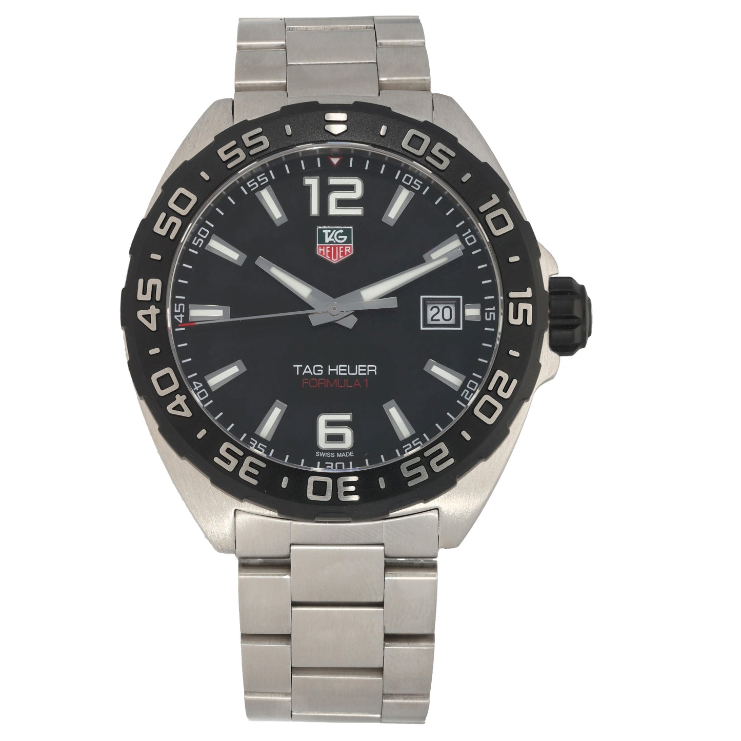 Tag Heuer Formula 1 WAZ1110 41mm Stainless Steel Watch