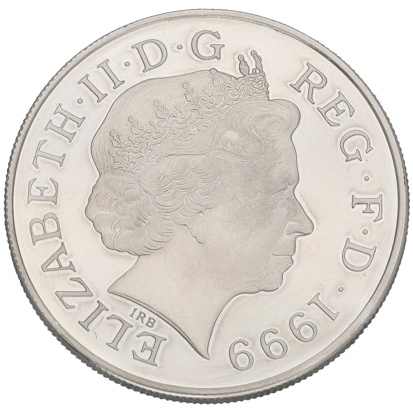 Sterling Silver In Memory Of Diana Princess Of Wales Five Pounds Coin 1999