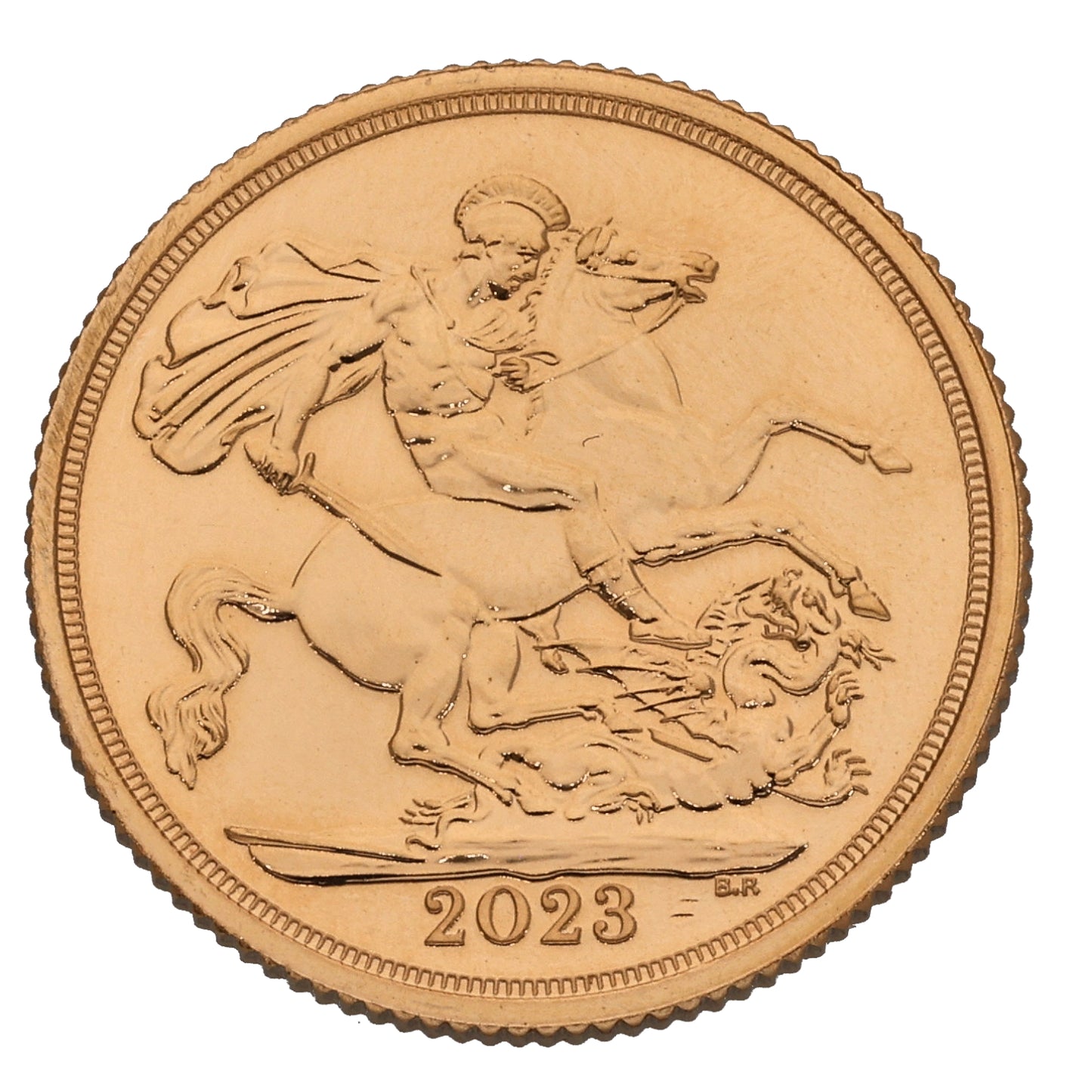 22ct Gold King Charles III Full Sovereign Coin 2023